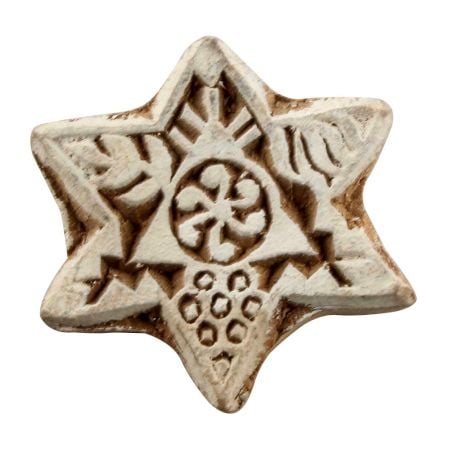 Set of 1 Piece New Wooden Printing Block